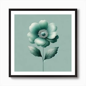 Anemone Flower 3 Art Print