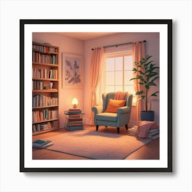 Living Room Art Art Print