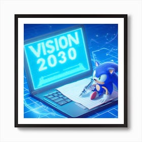 Vision 2030 4 Art Print