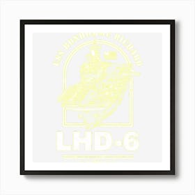 Lhd 6 Uss Bonhomme Richard Art Print