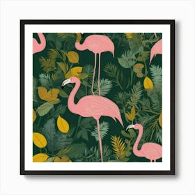 Flamingo Art Print