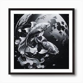 Koi Fish 5 Art Print