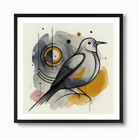 Bird On A Branch 1 Art Print