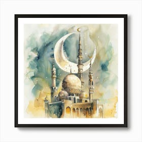 Islamic Mosque 13 Art Print