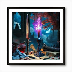 Witch'S Spell Art Print