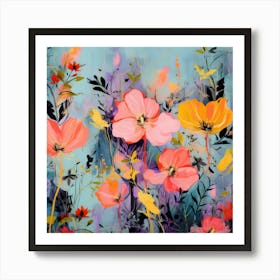 Petals And Poetry 3 Art Print