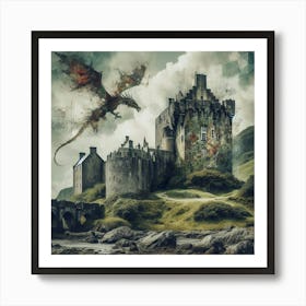 Scotland Castle Art Print