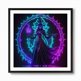 Wrath Of The Witch Art Print