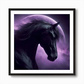 Dark Horse 2 Art Print