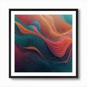 Abstract Painting 1158 Art Print