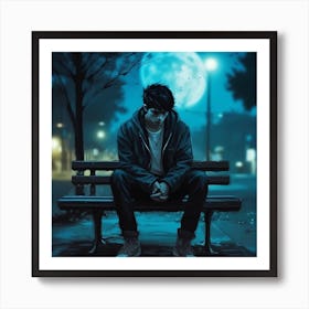 Dark Night Art Print