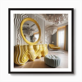 Yellow Room Art Print