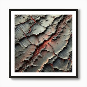 Martian Dominion Seismic Cracks Artwork Season 13 Ignis Luporum Art Print