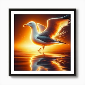 Seagull Art Print