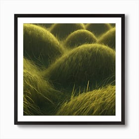 Grass Field 21 Art Print