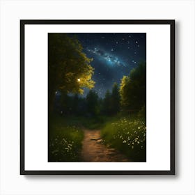 Path To The Stars Art Print