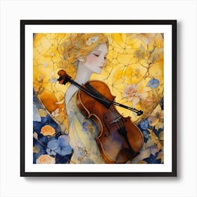 Violinist Art Print