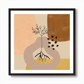 Boho Tree Art Print