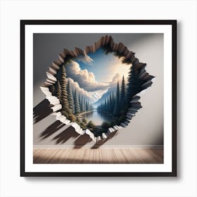 3d Wall Art Art Print