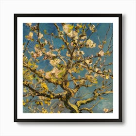 Blossoming Almond Tree 7 Art Print