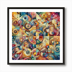 Abstract Painting 10 Art Print