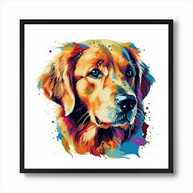 Golden Retriever 1 Art Print