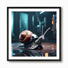 Bionic Snail 6 Art Print