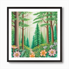 Forest Art Print