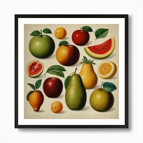 Fruits Of The World Art Print