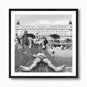 Cannes Film Festival 1987 Art Print