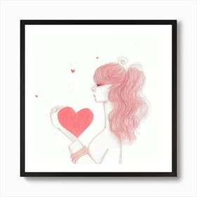 A Heart For You Art Print