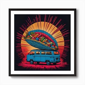 Taco Tuesday bro Art Print