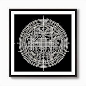 Circuit Board Art Print