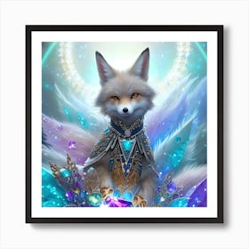 Fairy Fox 5 Art Print