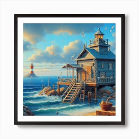 Lighthouse 1 Art Print