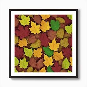 Autumn Leaves 33 Art Print