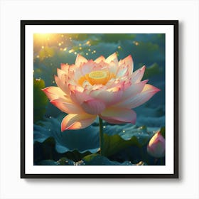 Lotus Flower 9 Art Print