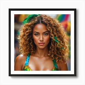 Brazilian beauty Art Print