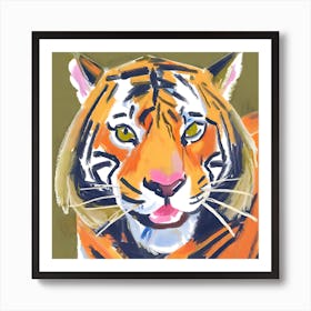 Sumatran Tiger 01 Art Print