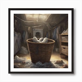 589345 The Lost Sock At The Heart Of The Story Lies A So Xl 1024 V1 0 Art Print