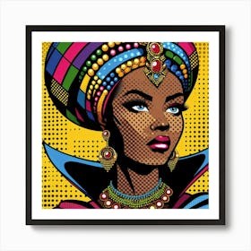 Pop Queen 1 Art Print