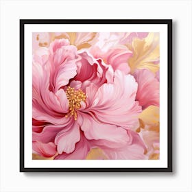 Pink Peony 2 Art Print