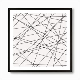 Abstract Lines Pattern Art Print