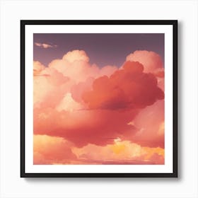 Clouds In The Sky Art Print