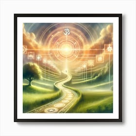 Journey Begins Art Print