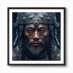 Chinese Warrior 2 Art Print
