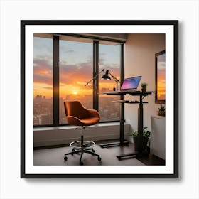 Home Office Art Print