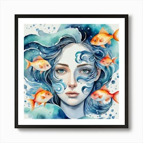 Mermaid Art Print