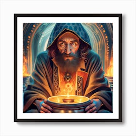 Wizard Of Olympus Art Print