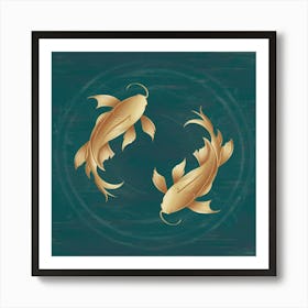 Koi Fish 1 Póster